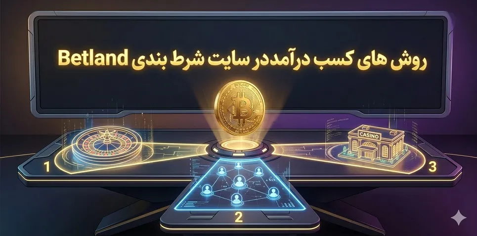 روش های کسب درآمد در سایت شرط بندی Betland